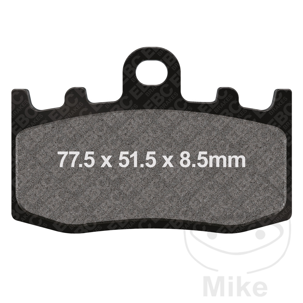 Levně EBC brzdové destičky Sinter EPFA EBC BMW K 1200 RS 5,0 PALCŮ RÁFEK ABS 01-05, K 1200 RS 5,5 PALCŮ RÁFEK ABS 01-05, K 1200 GT ABS 03-08, K 1200 S