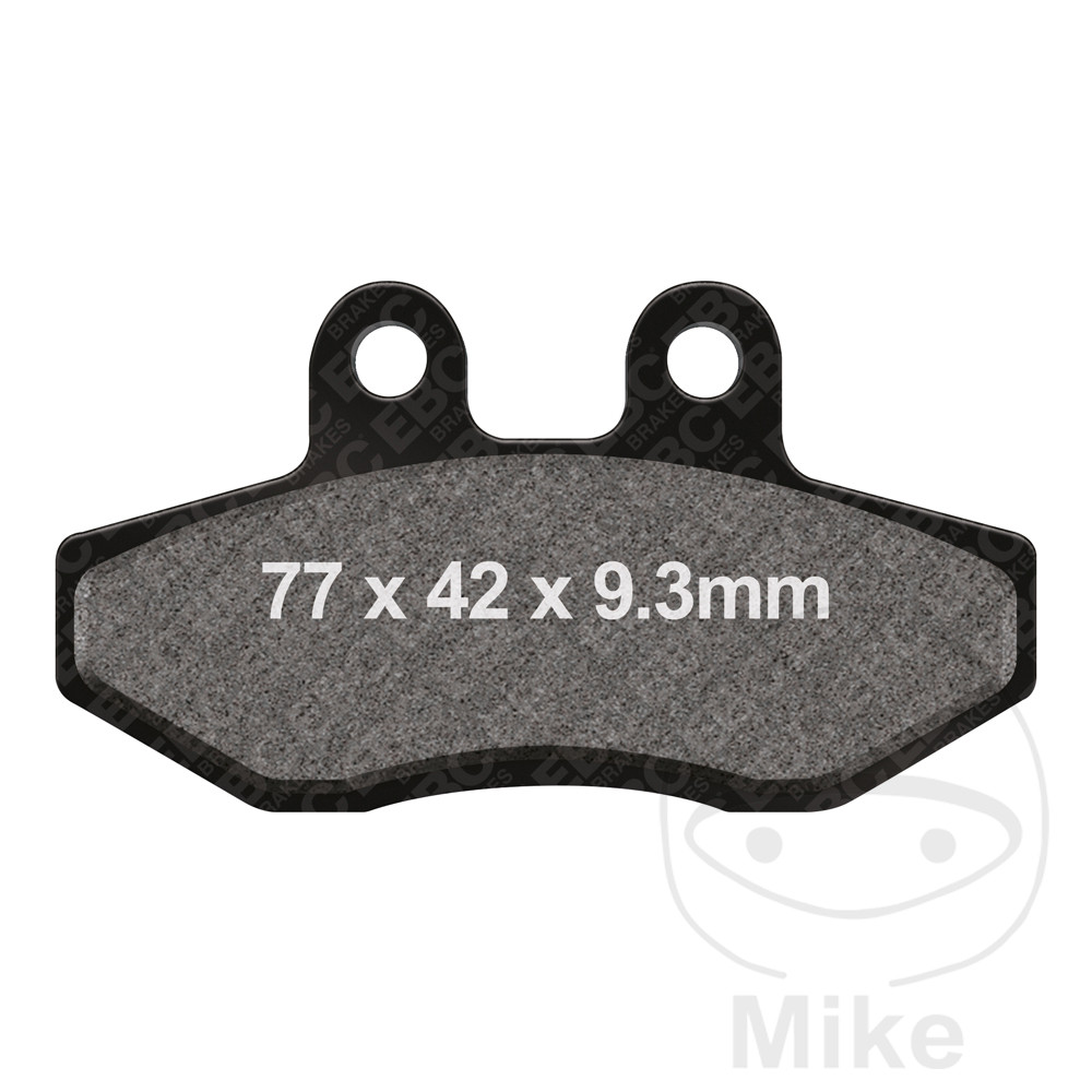 EBC brzdové destičky Carbon SCO EBC MBK XC 125 F FLAME X 01-03, XC 125 X FLAME X 04-06, YAMAHA XC 125 X CYGNUS X NXC 04-16, YN 50 NEOS 99-02