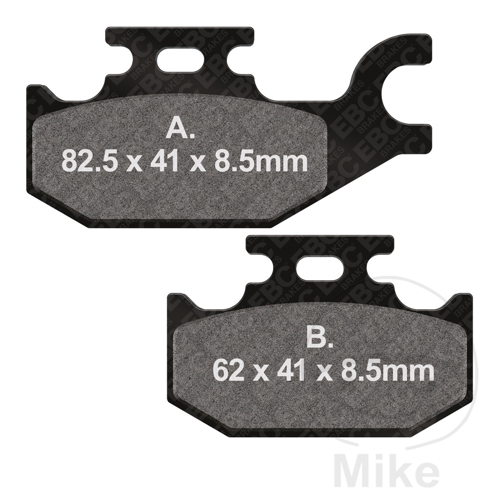 EBC brzdové destičky Sinter R EBC SUZUKI LT-A 400 F EIGER 4X4 02-07, LT-A 400 F KINGQUAD 4X4 08-15, LT-A 450 X KINGQUAD AXI 4X4 07-12, LT-A 500 XP KINGQUAD AXI 4X4 POWERSTEERING 09-16, LT-A 500 X KINGQUAD AXI 4X4 12-16, LT-A 500 X KINGQUAD AXI 4WD 20-21,