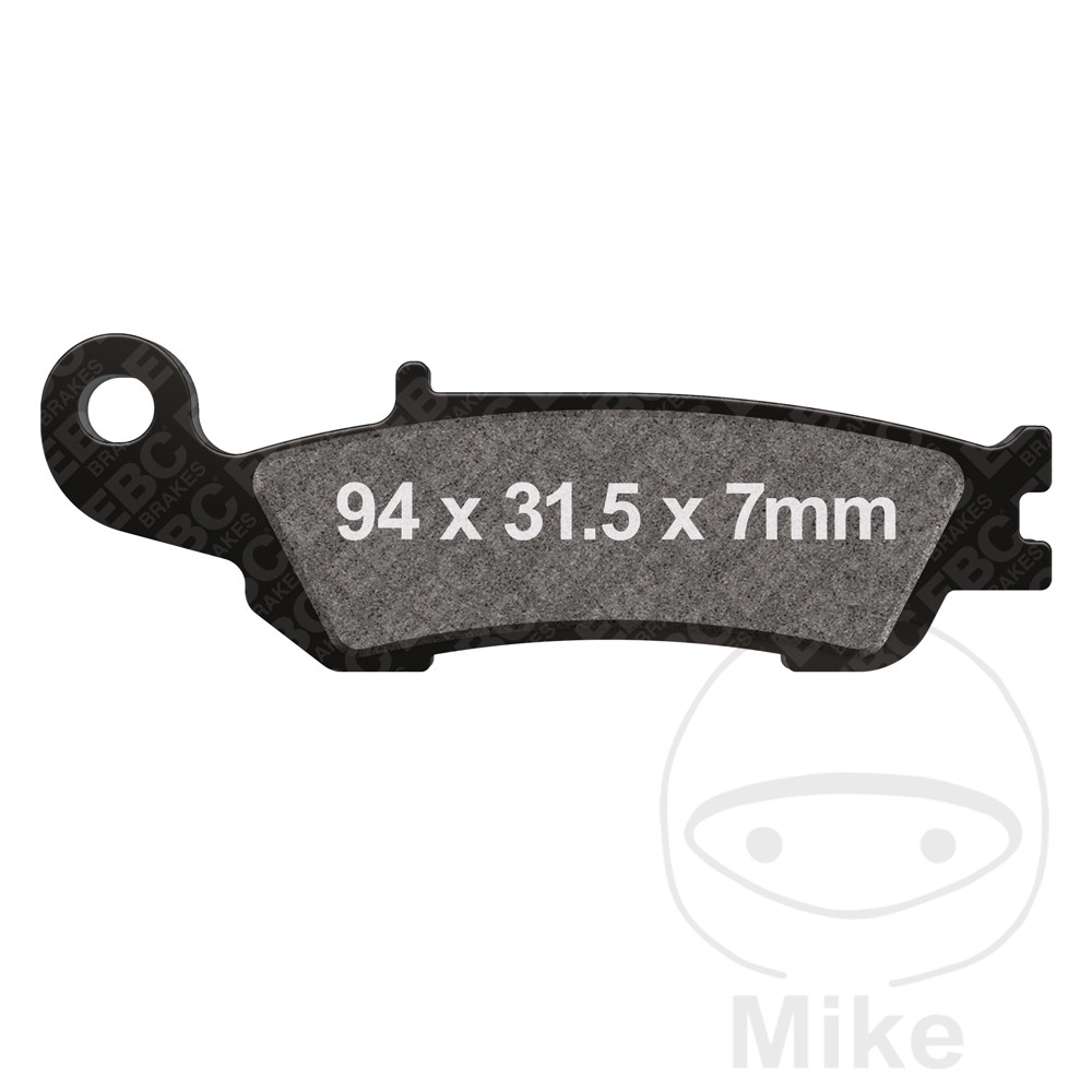 EBC brzdové destičky Sinter MX-S EBC závodní MX YAMAHA WR 250 F GP 18-19, WR 250 F 18-24, WR 450 F GP 18-19, WR 450 F 16-24, YZ 125 08-25, YZ 125 MONSTER ENERGY EDITION 22-24, YZ 125 50TH ANNIVERSARY EDITION 24...