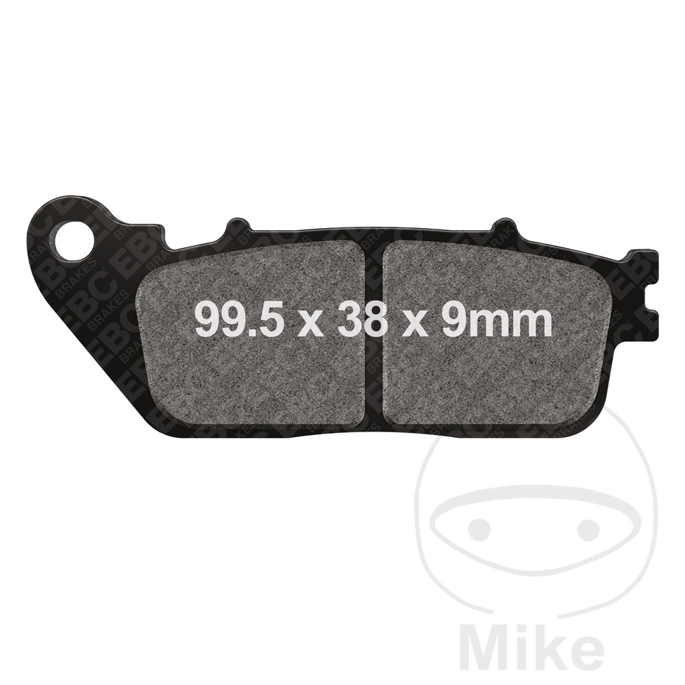 Levně EBC brzdové destičky Sinter HH EBC HONDA CB 1000 R 08-16, CB 1000 RA ABS 08-25, CB 1000 RA NEO SPORTS CAFE ABS 18-21, CB 1000 RA NEO SPORTS CAFE +