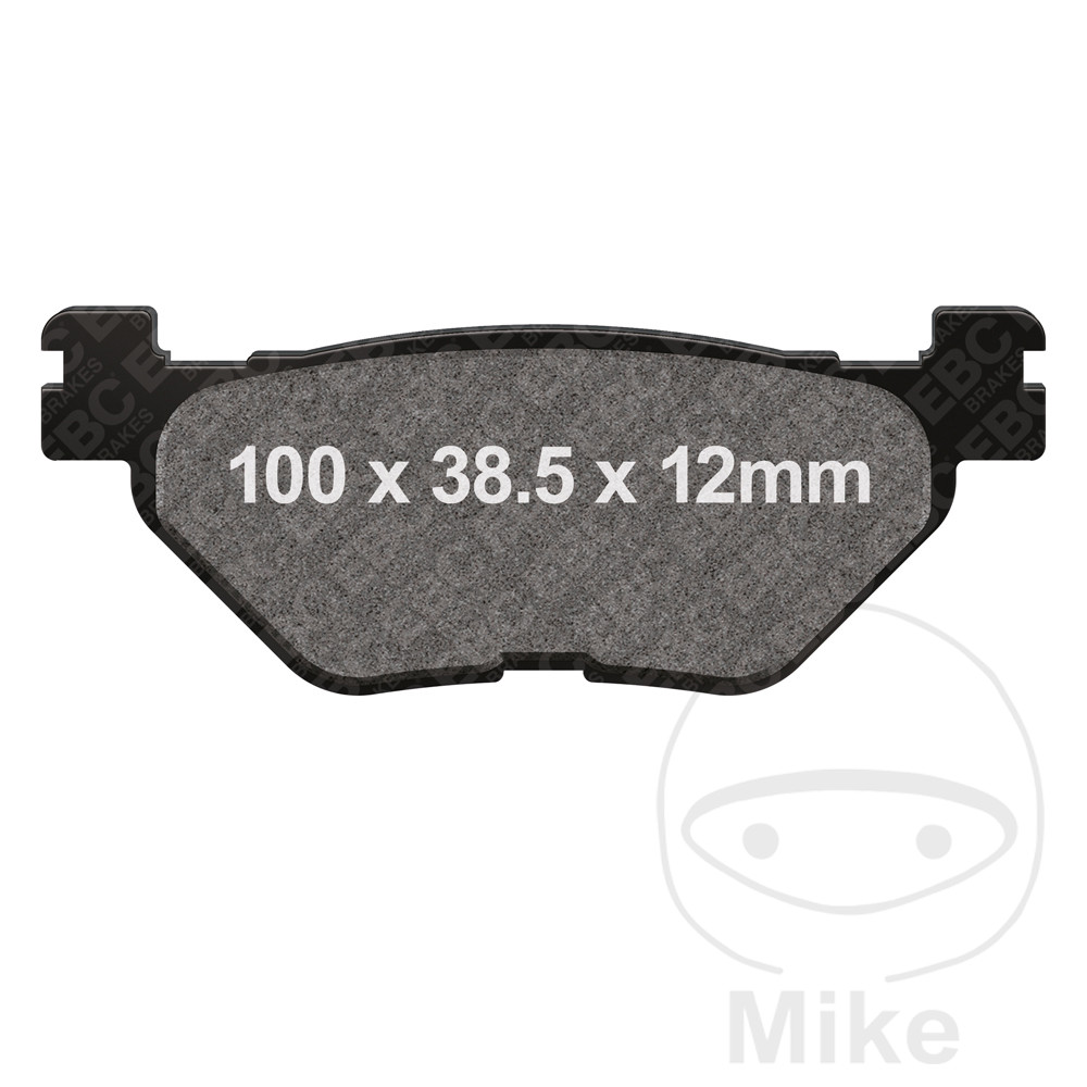 EBC brzdové destičky Sinter HH Scooter EBC YAMAHA XP 500 A TMAX WHITE MAX ABS 10, XP 500 TMAX 01-03, XP 530 SX TMAX SPORT EDITION ABS 19-20, XP 530