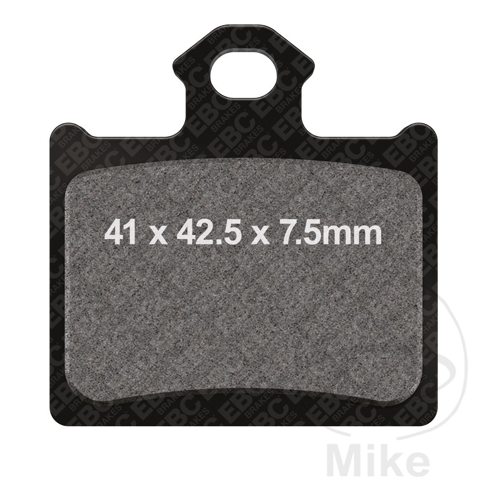 EBC brzdové destičky standard EBC HUSQVARNA CR 65 12-14, TC 85 17/14  PALCŮ 14-19, TC 85 17/14 ZOLL 20, TC 85 19/16 PALCŮ 14-19, TC 85 19/16 ZOLL