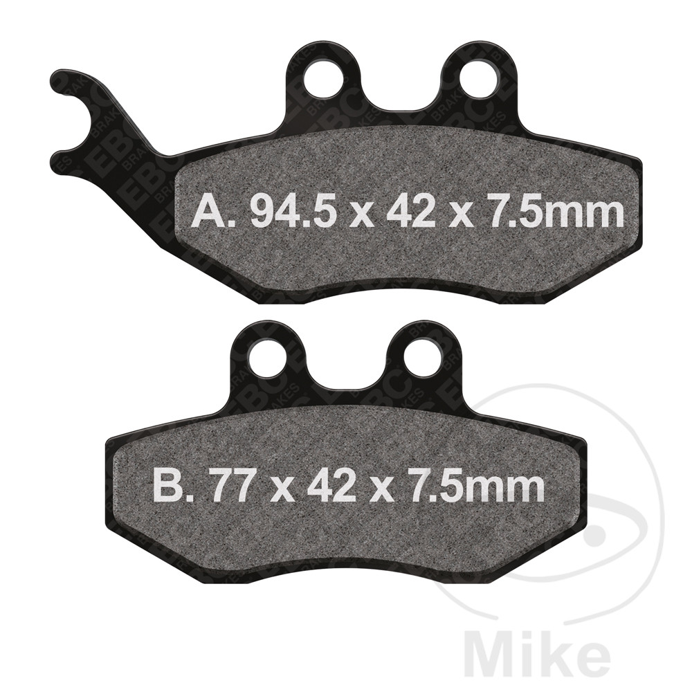 Levně EBC brzdové destičky Sinter HH EBC AJP PR3 125 ENDURO 08-12, PR3 125 ENDURO PRO 08-12, PR3 125 SUPERMOTO 08-12, PR3 125 SUPERMOTO PRO 10-12, PR3 200