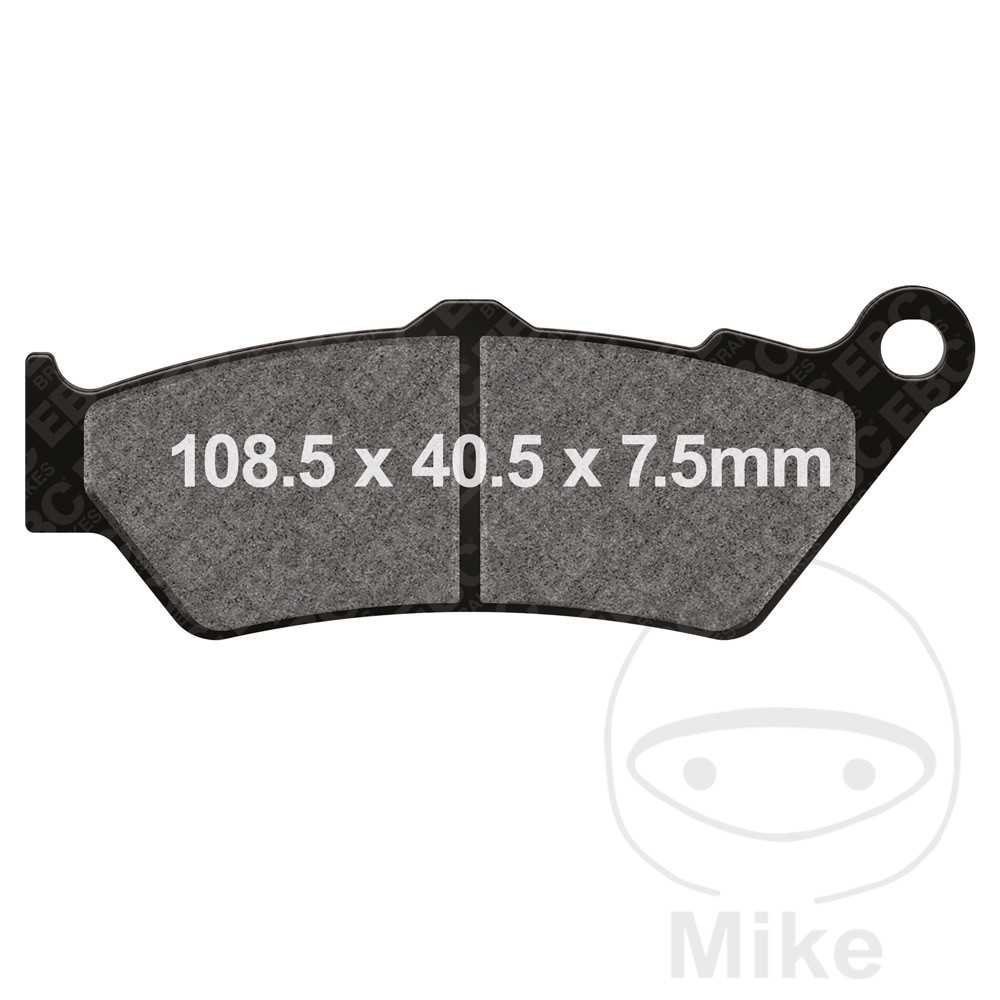 Levně EBC brzdové destičky Sinter HH EBC APRILIA ETV 1000 CAPONORD 01-05, ETV 1000 CAPONORD ABS 04-09, ETV 1000 CAPONORD RALLY RAID 03-06, MOTO 650 MOTO 6,5