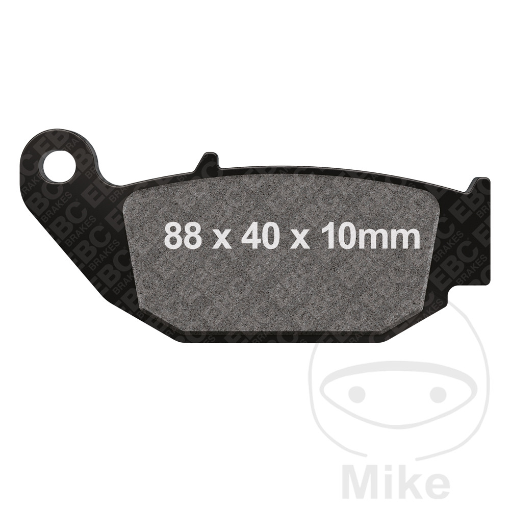 Levně EBC brzdové destičky Standard EBC HONDA CRF 250 L 13-16, CRF 250 M 14-16, CRF 250 LA ABS 17-20, CRF 250 RLA RALLY ABS 17-21, CRF 300 RX RED MOTO