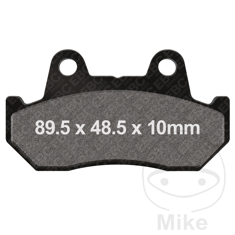 Levně EBC brzdové destičky Sinter HH EBC HONDA CB 125 T TWIN 80-86, CB 125 TD 82, CB 400 N EURO 82-85, CB 750 F BOL D´OR 82, CB 750 F2 BOL D´OR 82, CB 900 F