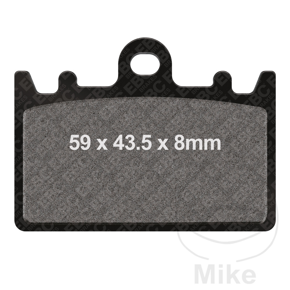 Levně EBC brzdové destičky Sinter HH EBC KAWASAKI ZXR 400 91-99