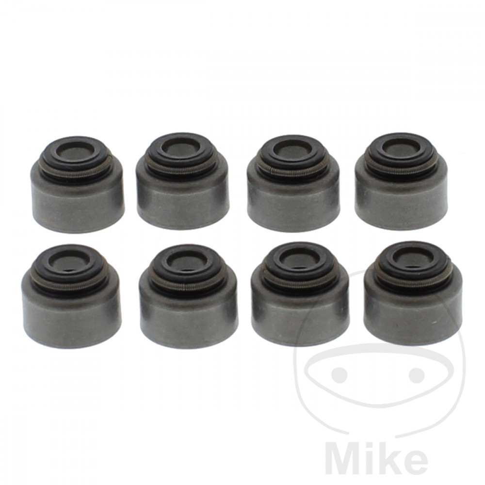 JMP valve stem seal set - contains 8 pcs APRILIA ETV 1000 CAPONORD 01-05, ETV 1000 CAPONORD ABS 04-09, ETV 1000 CAPONORD RALLY RAID 03-06, RST 1000 MILLE FUTURA 01-04, RSV 1000 R 04-10, RSV 1000 R FACTORY 04-10, RSV 1000 MILLE 98-03...