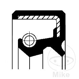Corteco wellendichtring 15X30X7 mm GAS GAS EC 50 BOY 00-03, GAS TXT 50 BOY 00-16