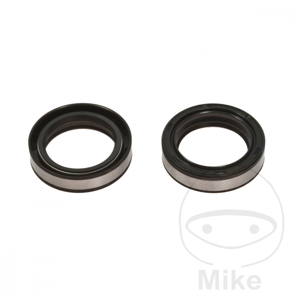 JMP gufera do vidlic sada 34X46X10.5 KAWASAKI H1 500 MACH 3 69-71, KH 250 76-80, KH 400 76-78, S1 250 MACH 1 71-75, S2 350 MACH 2 72-73, S3 400 MACH 2 74-75, SUZUKI TS 250 71-76...