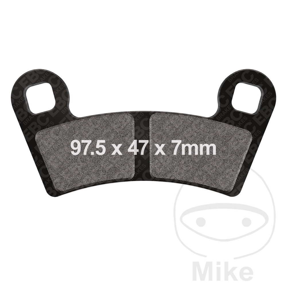 EBC brzdové destičky Standard EBC KEEWAY VIESTE 300 IE ABS 20-25, VIESTE 300 XDV IE ABS 23-25, POLARIS GENERAL 1000 4WD EPS 17-18, GENERAL 1000 4