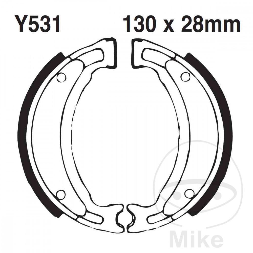 EBC brzdové BACK s Pružina EBC AJS JS 125 E ECO-2 LENKERVERKLEIDUNG 09-15, YAMAHA TW 125 H TRAILWAY 03-04, TW 125 N TRAILWAY 80 KM/H 03, TW 200 TRAILWAY 87-91, XC 115 S D`ELIGHT 14-16, YFM 80 BADGER 00