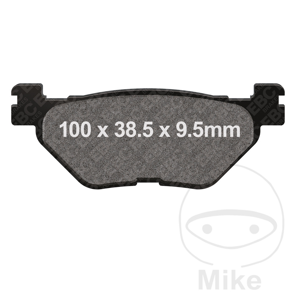Levně EBC brzdové destičky poloSinter V EBC YAMAHA FJR 1300 A ABS 03-21, FJR 1300 AS ABS AUTOMAT 06-19, FJR 1300 AE ABS ELEKTRONICKÝ PODVOZEK 14-19, FJR