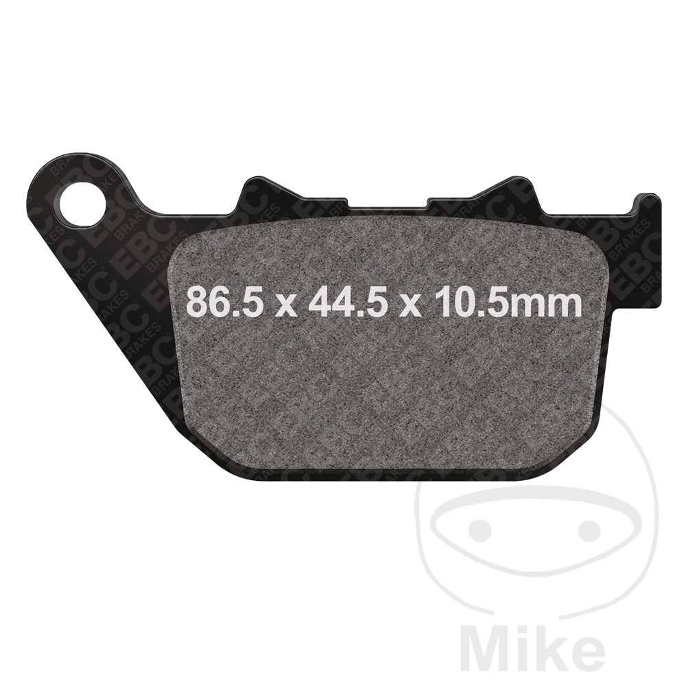 Levně EBC brzdové destičky poloSinter V EBC HARLEY DAVIDSON XL 883 SPORTSTER 04-09, DAVIDSON XL 883 C SPORTSTER CUSTOM 05-10, DAVIDSON XL 883 N SPORTSTER