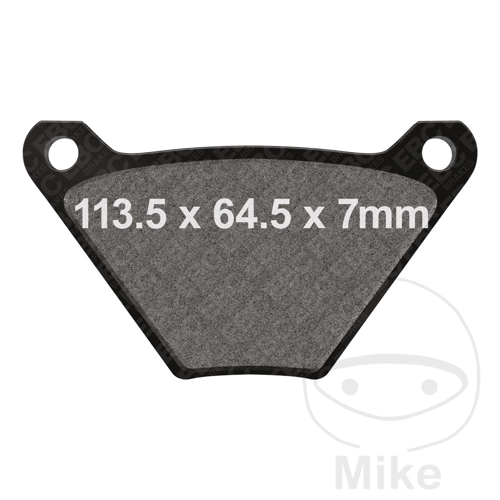 Levně EBC brzdové destičky Standard EBC nebo 7872138 HARLEY DAVIDSON FL 1200 ELECTRA GLIDE SHOVELHEAD 72-78, DAVIDSON FLH 1200 ELECTRA GLIDE SHOVELHEAD