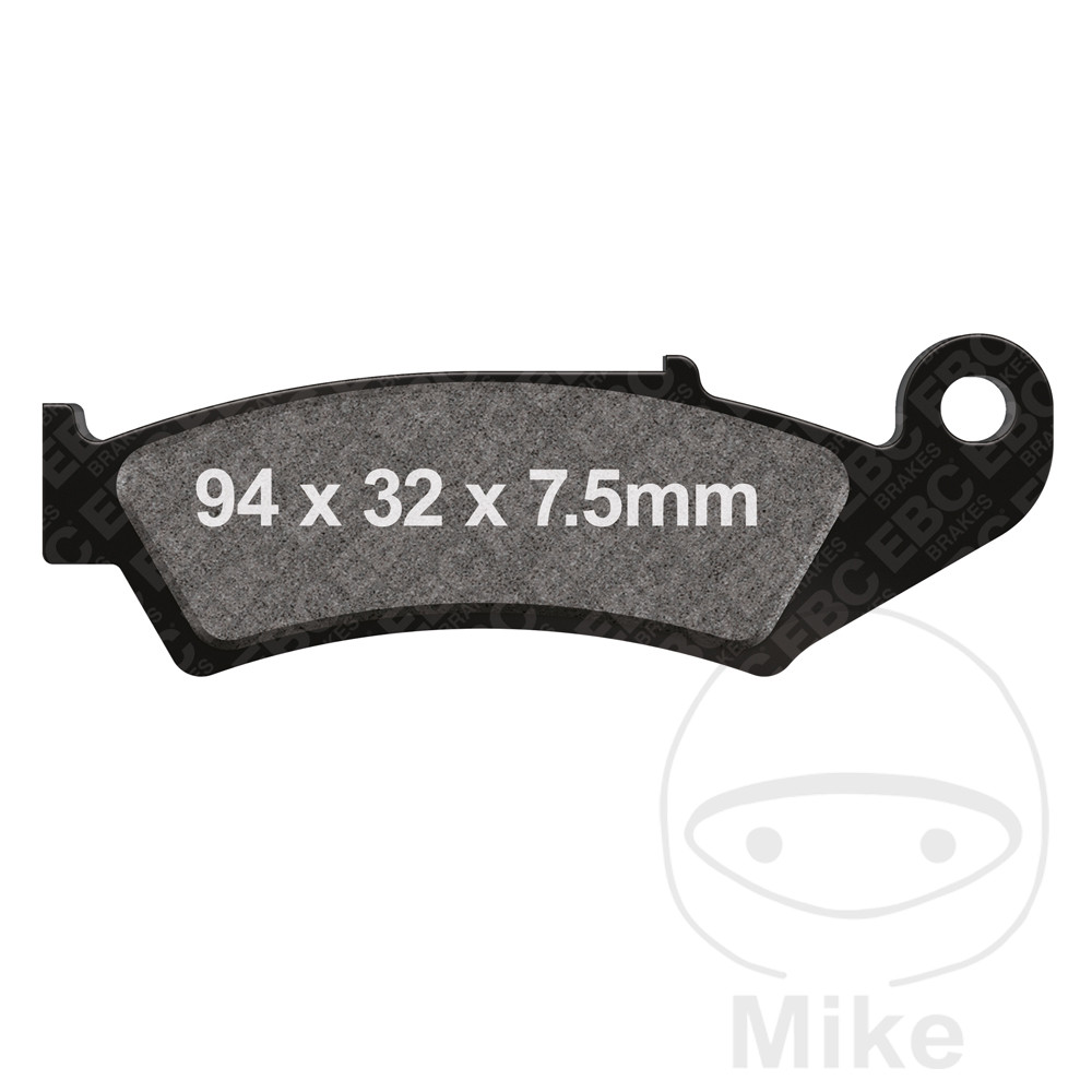 Levně EBC brzdové destičky Standard EBC nebo 7871858 HONDA CR 125 R 87-94, CR 250 R 87-94, CR 500 R 87-94, NX 250 88-95, XR 250 R 88-95, XR 600 R 88-00, XR