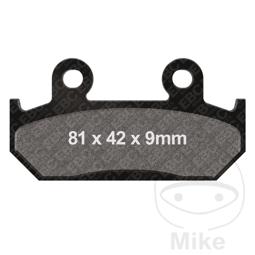 Levně EBC brzdové destičky Standard EBC nebo 7871791 HONDA CB 450 S 86-89, CBR 400 R 86-87, CBR 600 F 87-94, NSR 250 R 87, VFR 400 R 86-87, XRV 750 AFRICA
