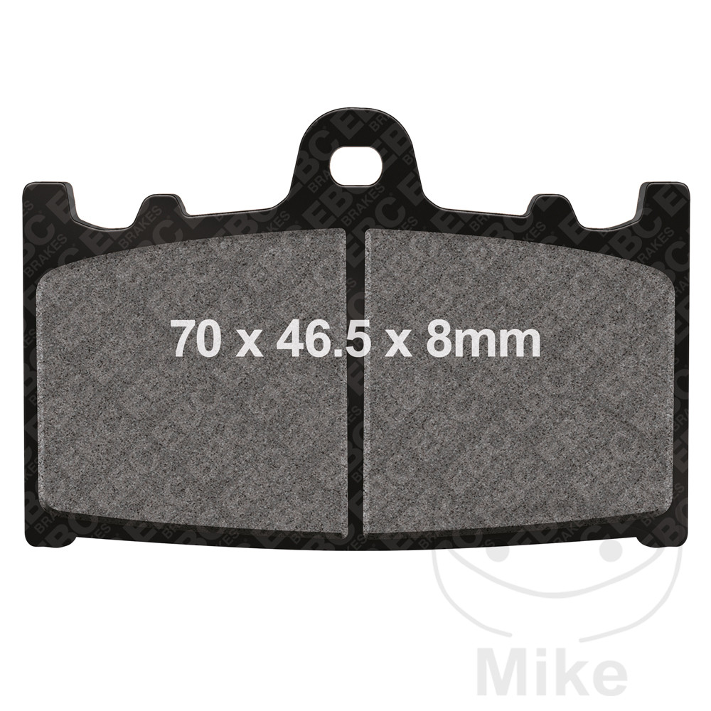 Levně EBC brzdové destičky Standard EBC nebo 7872336 HUSABERG FC 600 SUPERMOTO 99-00, FE 501 SUPERMOTO 00, FE 501 E SUPERMOTO 00, FE 600 SUPERMOTO 00, FE