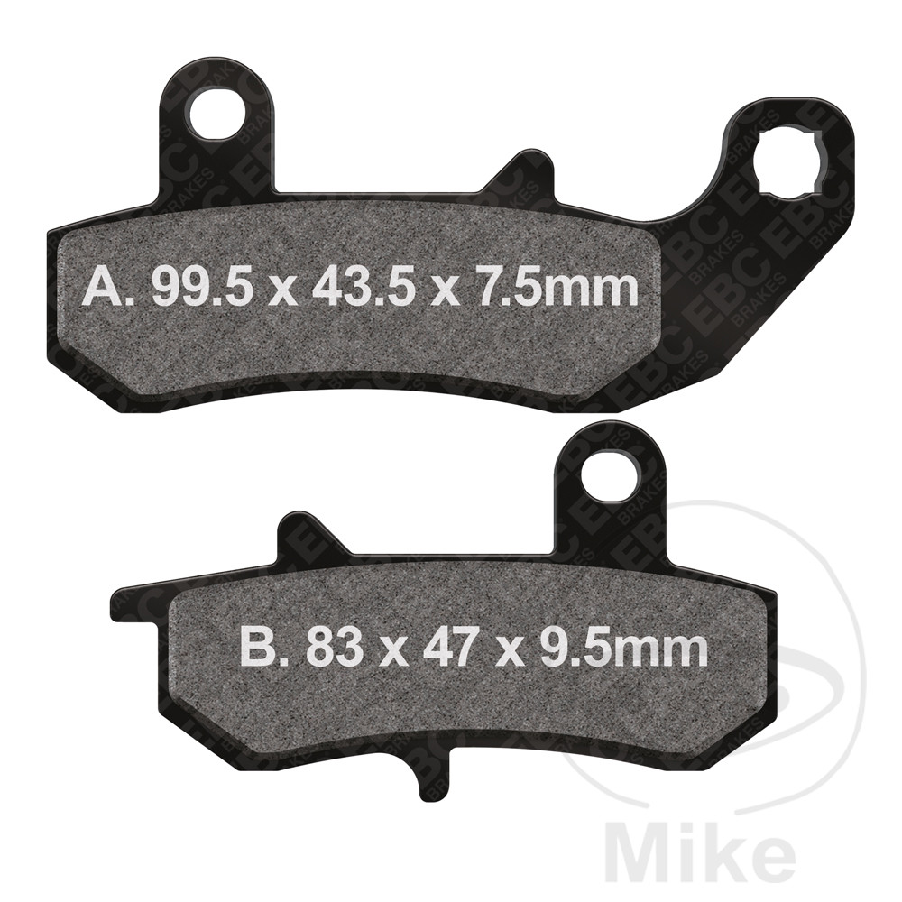 Levně EBC brzdové destičky Sinter R EBC SUZUKI DR 600 RU DAKAR 89, DR 600 R DAKAR 89, DR 650 RSU 90-91, DR 650 RS 90-91, DR 650 RU DAKAR 90, DR 650 R DAKAR