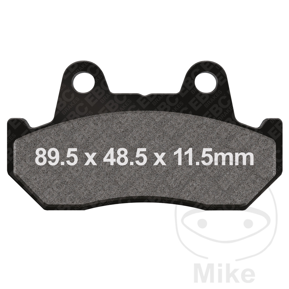 EBC brzdové destičky poloSinter V EBC HONDA CBR 400 R 86-87, CBR 600 F 87-90, CBR 1000 F 87-88, CBX 750 F 84-86, CMX 450 C REBEL 86-87, GL 1200 D