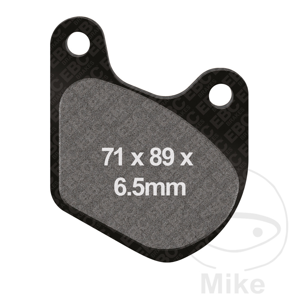 Levně EBC brzdové destičky poloSinter V EBC HARLEY DAVIDSON FLHTC 1340 ELECTRA GLIDE CLASSIC SHOVELHEAD 83, DAVIDSON FLT 1340 TOUR GLIDE SHOVELHEAD 80-83,