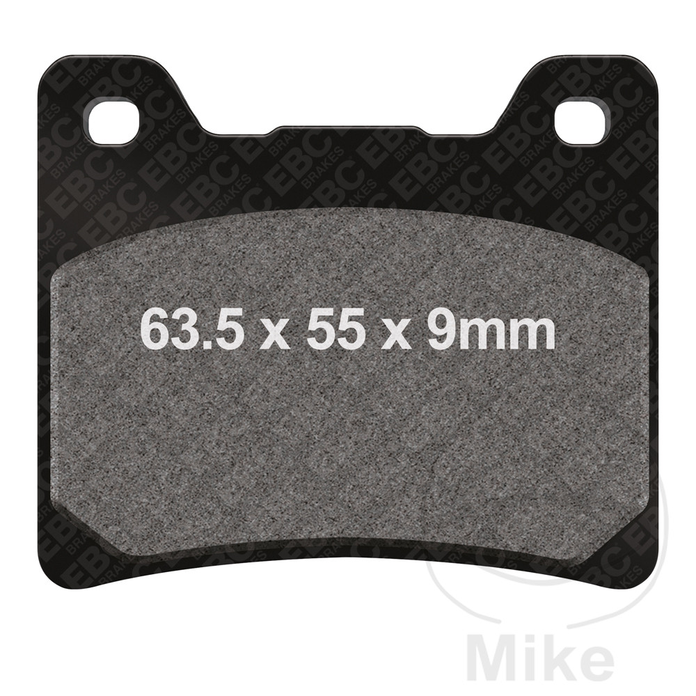 Levně EBC brzdové destičky poloSinter V EBC NORTON ROTARY 600 COMMANDER 88-94, YAMAHA BT 1100 BULLDOG 02-06, FJ 1100 84-85, FJ 1200 86-97, FJ 1200 A ABS