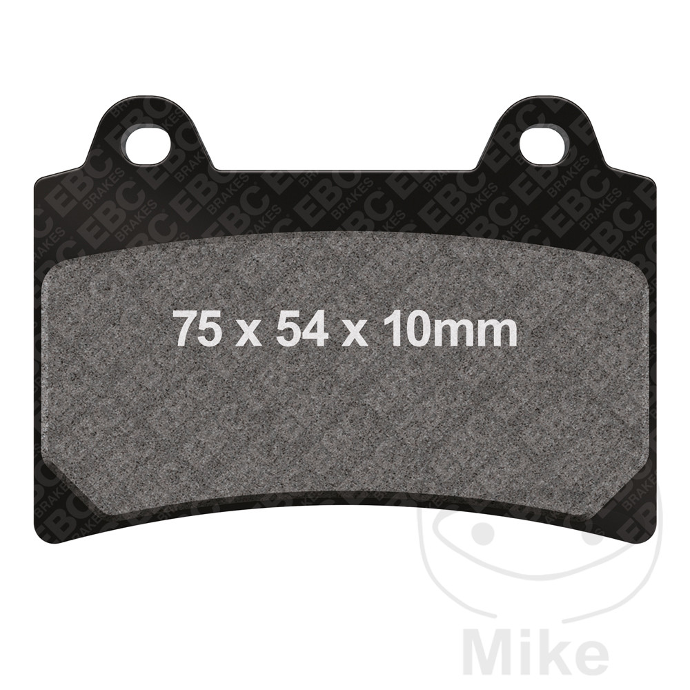 Levně EBC brzdové destičky poloSinter V EBC YAMAHA FJ 1200 88-97, FJ 1200 A ABS 91-94, FZ 750 GENESIS 89-94, FZR 750 RT GENESIS 87-88, FZR 1000 GENESIS