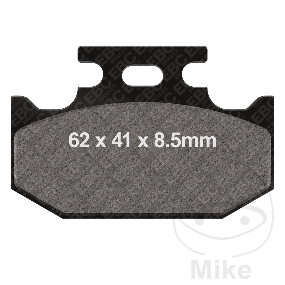Levně EBC brzdové destičky Sinter R EBC KAWASAKI KLX 250 R 94-97, KLX 250 93-95, KLX 650 R 93-95, KLX 650 93-95, KX 125 89-94, KX 250 2T 89-94, KX 500