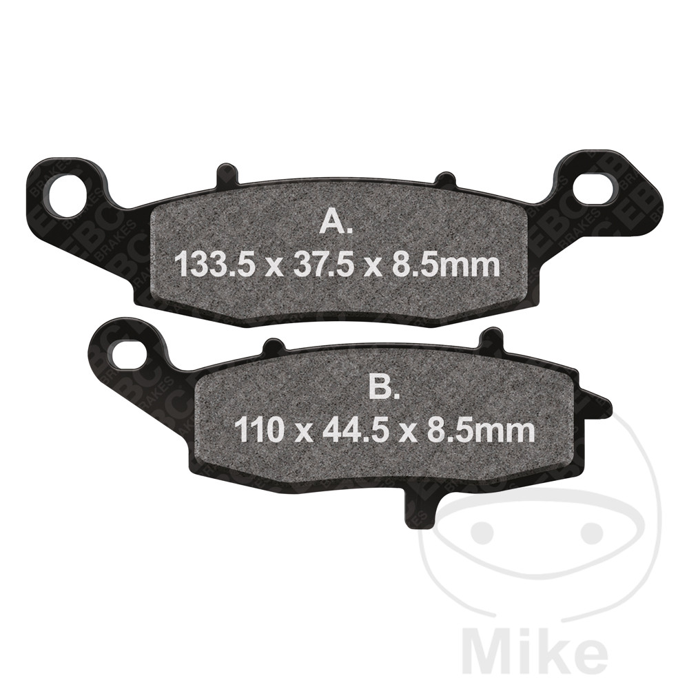 Levně EBC brzdové destičky Standard EBC nebo 7873185 CFMOTO NK 650 14-15, NK 650 ABS 15, TK 650 14-15, TK 650 ABS 15, KAWASAKI ER 500 TWISTER 01-06, ER-6F