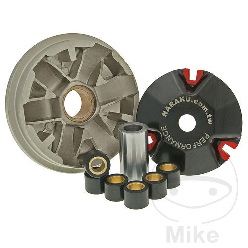 Naraku variátor tuning Naraku HERCULES LIMBO 25 MA 95, REGGAE 50 95, SPLINTER 50 95, HONDA SFX 50 96-00, SGX 50 SKY 97-00, SJ 50 BALI 95-01, SRX 50 SHADOW 98-99...