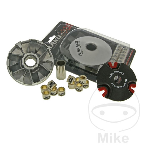 Naraku variátor tuning Naraku pro 16 mm klikovou hřídel ADLY/HER CHEE/HERKULES AIR TEC 1 50 AC 06-10, CHEE/HERKULES GTA 50 BLIZZARD BLACK/RACING/LADY EURO2 10-19, CHEE/HERKULES HERKULES 50 PR5S MATADOR 11-13, CHEE/HERKULES HERKULES 50 VANGUARD 12-14, CHEE