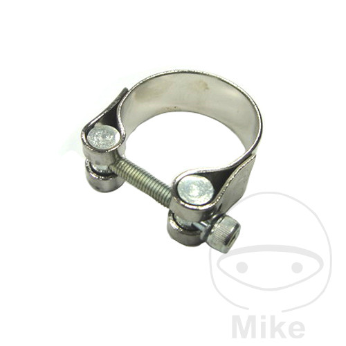 JMP spona výfuku chrom 45 mm HARLEY DAVIDSON FXD 1340 DYNA SUPER GLIDE 95-98, DAVIDSON FXDB 1340 DYNA GLIDE DAYTONA 92, DAVIDSON FXDB 1340 DYNA GLIDE
