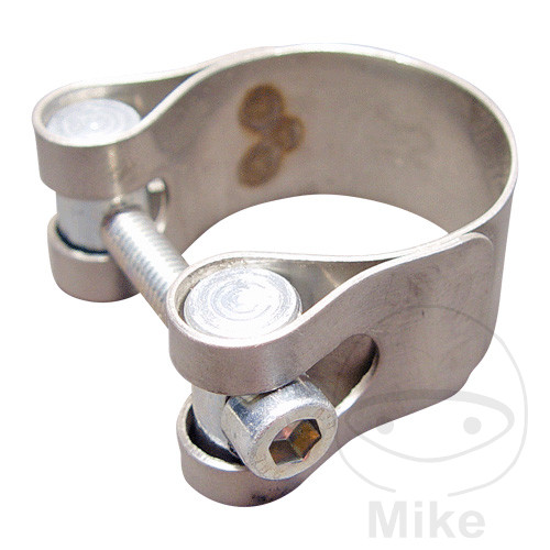 Levně Leo Vince spona výfuku nerez 45 mm HARLEY DAVIDSON FXD 1340 DYNA SUPER GLIDE 95-98, DAVIDSON FXDB 1340 DYNA GLIDE DAYTONA 92, DAVIDSON FXDB 1340 DYNA