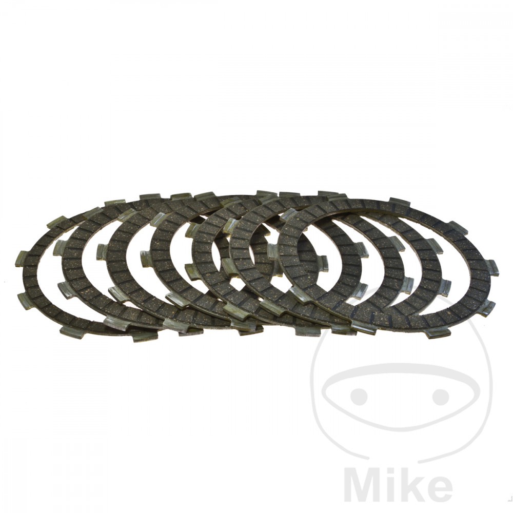 Levně EBC spojka standardní sada EBC nebo 7380165/7387368 HONDA CB 250 N EURO 78-81, CB 250 T TWIN 77-78, CB 250 ND EURO 82-83, CB 400 F FOUR 74-77, CB 400