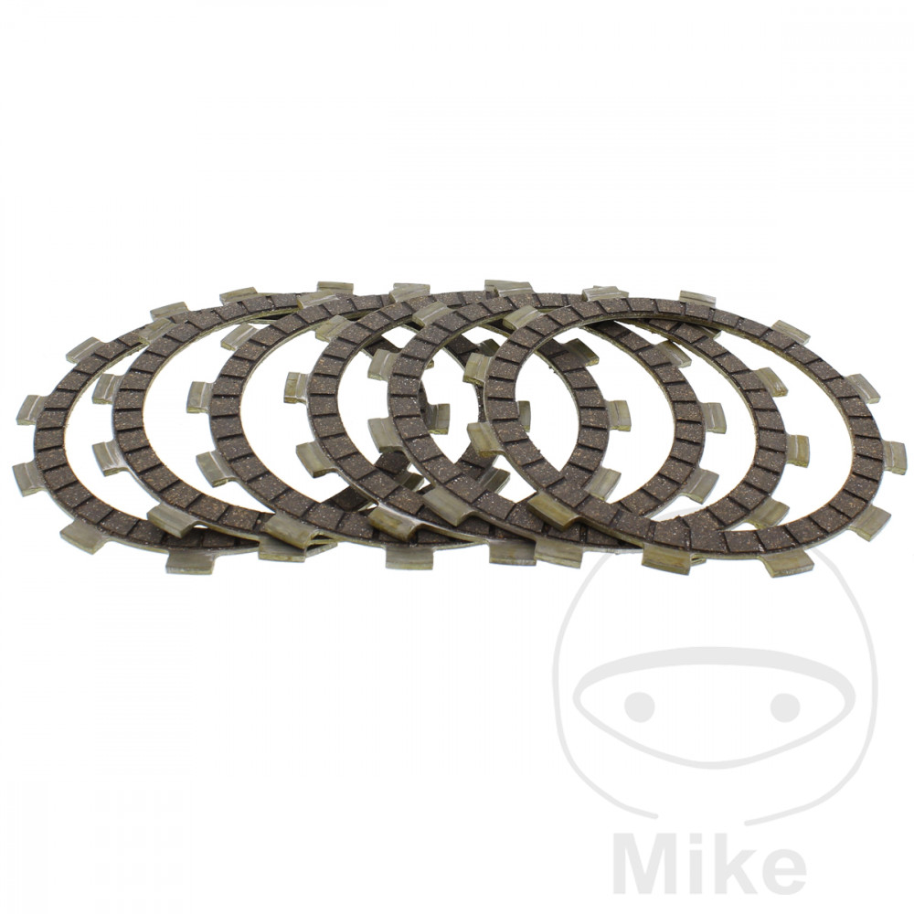 EBC spojka standardní sada EBC SUZUKI GP 125 78, GP 125 U 78, GT 185 73-78, GT 185 E 78, GT 200 X5 79-81, GT 200 E X5 79-81, RG 125 UC GAMMA 86-87...