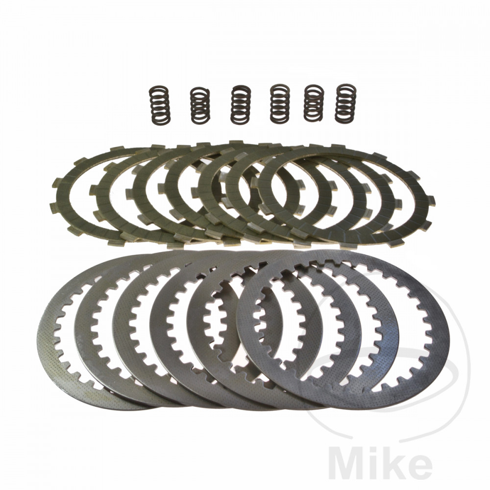 Levně EBC spojka Aramid EBC Lamely+Pružiny+Plechové lamely KAWASAKI EN 450 LTD 85-89, EN 500 90-03, ER 500 TWISTER 97-06, GPZ 500 S 87-03, GPZ 550 UNI TRAK
