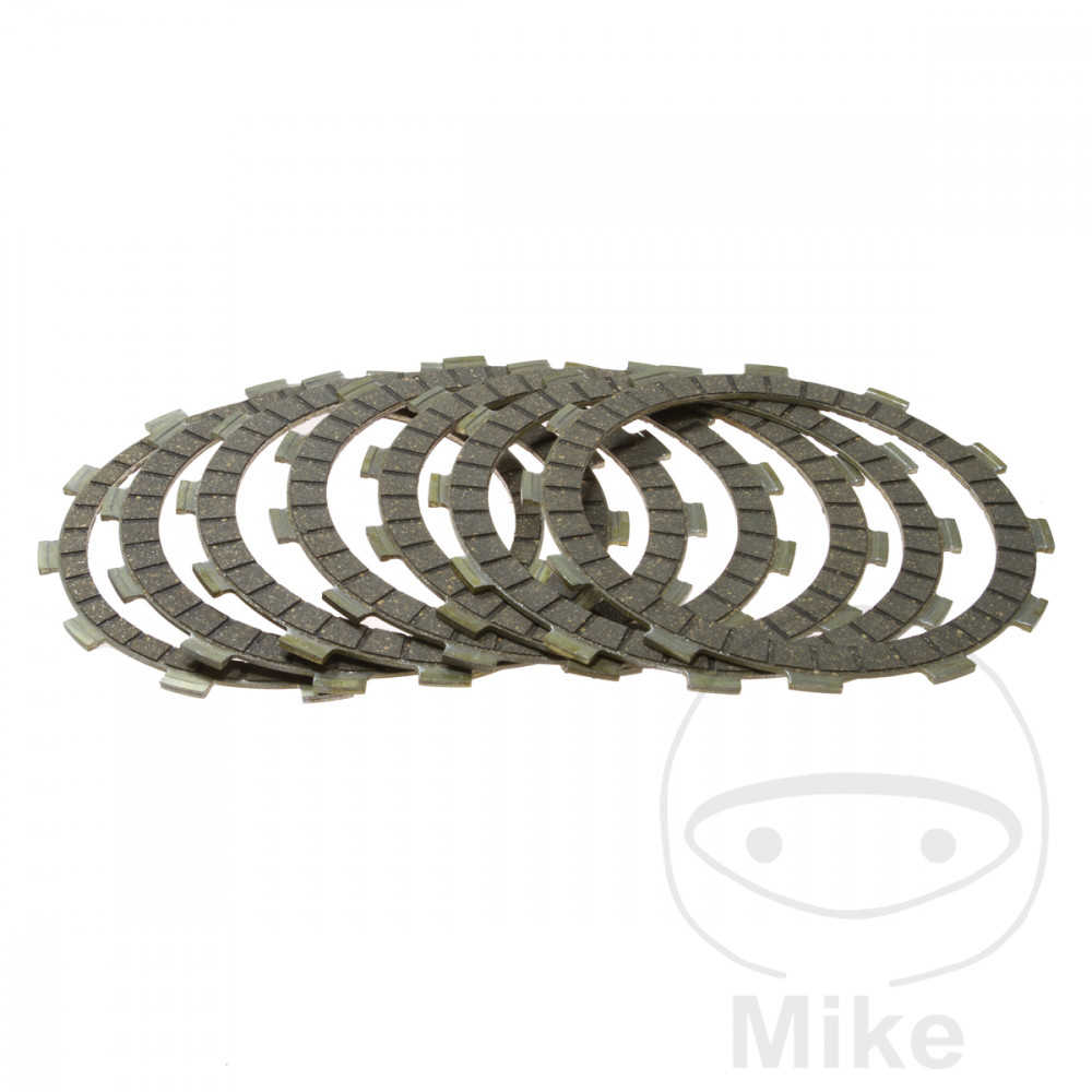Levně EBC spojka standardní sada EBC nebo 7387467 HONDA XBR 500 LITÁ KOLA 85-87, XBR 500 S KOLO S VÝPLETEM 87-89, SUZUKI DL 650 V-STROM 04-11, DL 650 U3