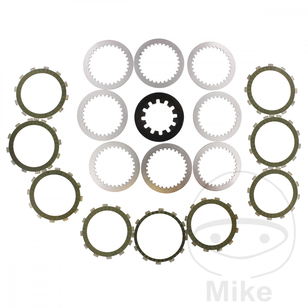 Levně EBC spojková ARAMID EBC Lamely+pružiny+plechové lamely YAMAHA FJR 1300 A ABS 03-15, FJR 1300 AE ABS ELEKTRONICKÝ PODVOZEK 14-15, FJR 1300 01-05, XT