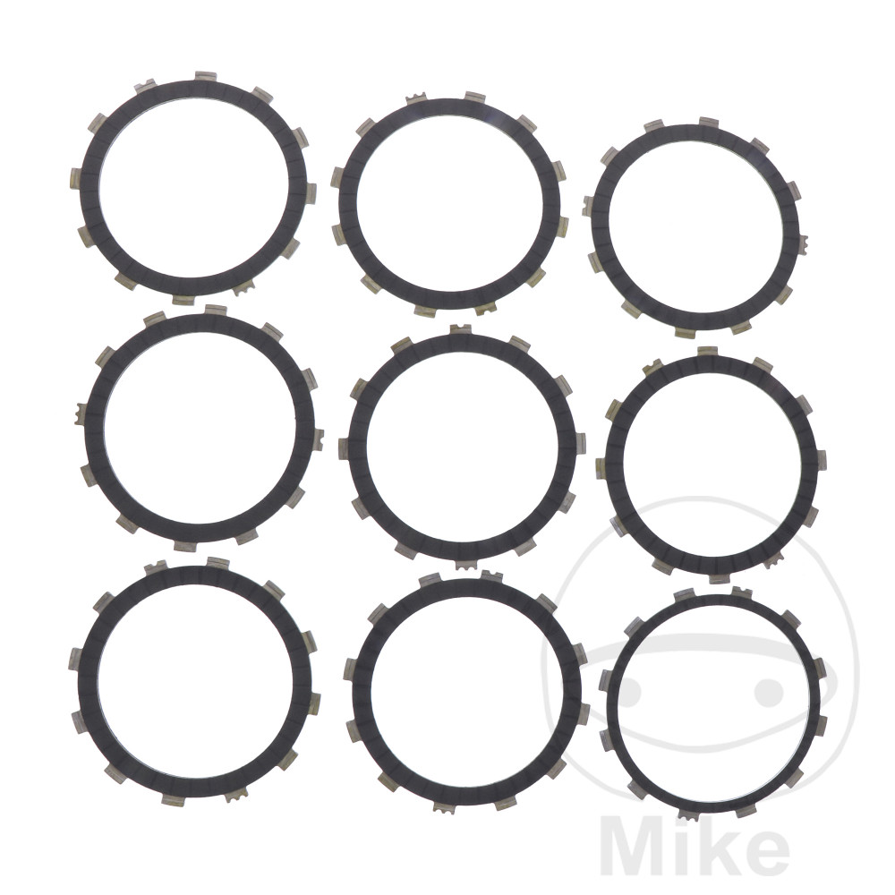 EBC carbon clutch friction plate kit EBC YAMAHA FZ1 1000 S FAZER 06-15, FZ1 1000 N 06-15, FZ1 1000 NA ABS 08-15, FZ1 1000 S GT FAZER 07, FZ1 1000 SA FAZER ABS 07-15, FZ1 1000 SA GT FAZER ABS 07, WR 450 F 03-04...