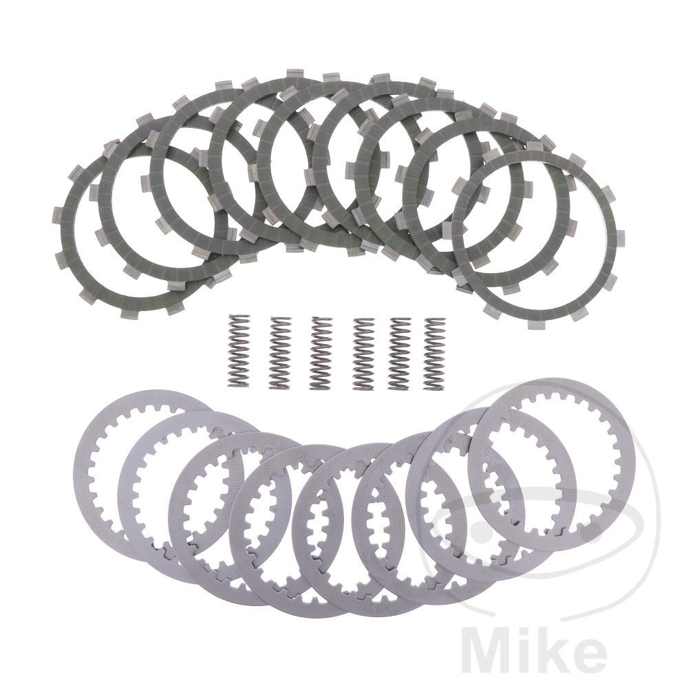 EBC ARAMID Clutch Kit - Friction Plates+Springs+Steel Plates NORTON COMMANDO 961 CAFE RACER 10-15, COMMANDO 961 SPORT 10-15, COMMANDO 961 SF SPORT FACTORY 13-15, YAMAHA YZF-R6 600 ABS 18-21