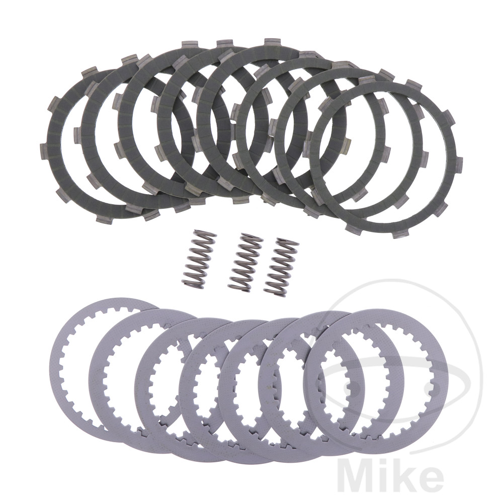 EBC ARAMID Clutch Kit - Friction Plates+Springs+Steel Plates TRIUMPH BONNEVILLE 1200 BOBBER ABS 17-25, BONNEVILLE 1200 BOBBER BLACK ABS 18-21, BONNEVILLE 1200 T120 ABS 16-25, BONNEVILLE 1200 T120 BLACK ABS 16-25, THRUXTON 1200 ABS 16-20, THRUXTON 1200 R A