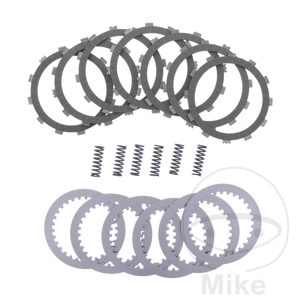 EBC ARAMID Clutch Kit - Friction Plates+Springs+Steel Plates YAMAHA MT-07 700 14-16, MT-07 700 MOTO CAGE 14-16, MT-07 700 A ABS 14-17, MT-07 700 A MOTO CAGE ABS 14-17, MT-07 700 A ABS MTT690-A 18-19, MT-07 700 A ABS MTN690-A 20, MT-07 700 A ABS MTN690-U 1
