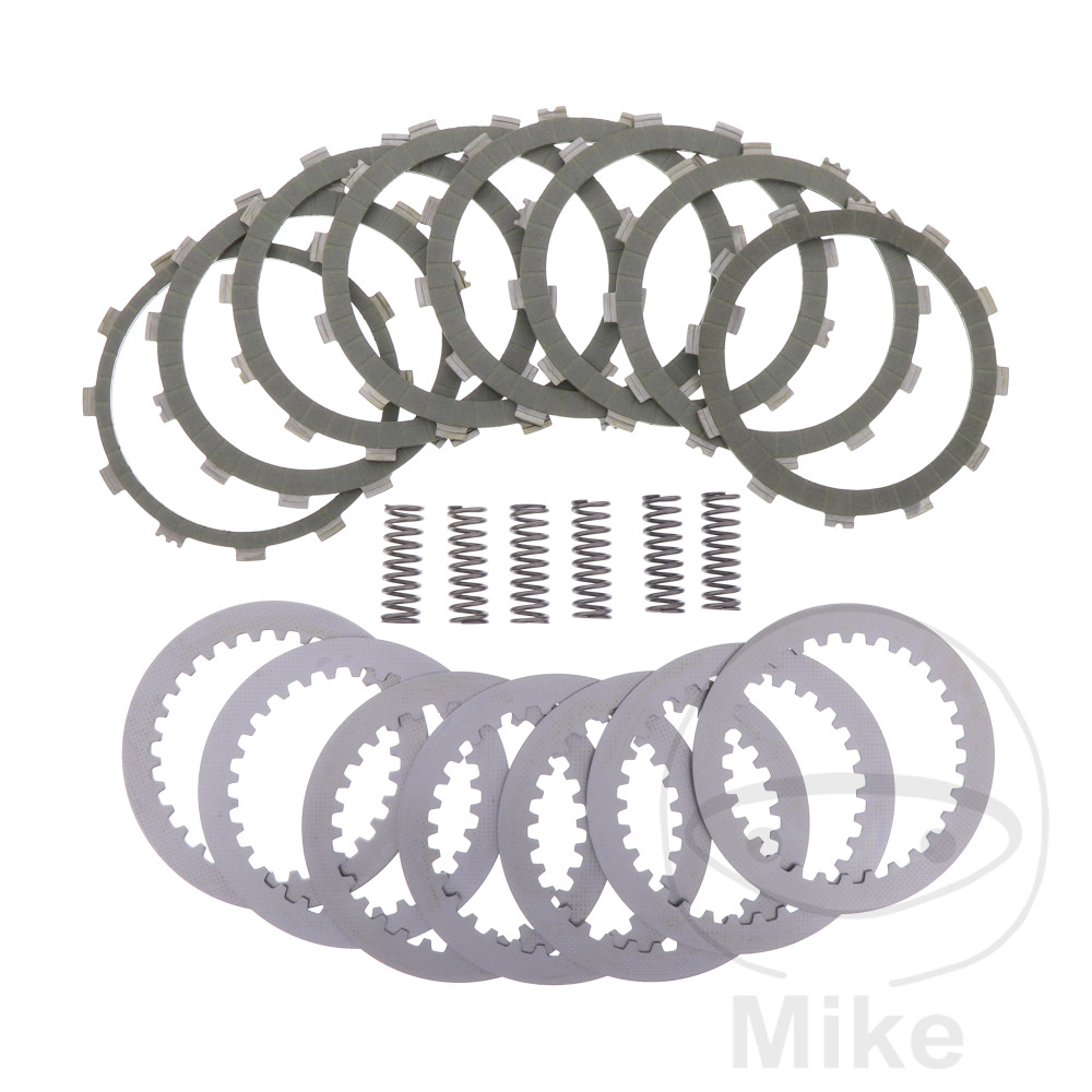 EBC ARAMID Clutch Kit - Friction Plates+Springs+Steel Plates YAMAHA FZ8 800 SA FAZER ABS 11-16, FZ8 800 N 11-15, FZ8 800 N ANNIVERSARY 12, FZ8 800 S FAZER 10-15, FZ8 800 NA ABS 11-16, FZ8 800 NA ANNIVERSARY ABS 12