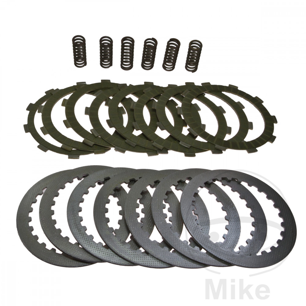 EBC Aramid Clutch Kit - Friction Plates + Springs + Steel Plates HONDA CB 900 F HORNET 02-06, CBR 600 F 11-13, CBR 600 FA ABS 11-13, CBR 900 RR FIREBLADE 98-99