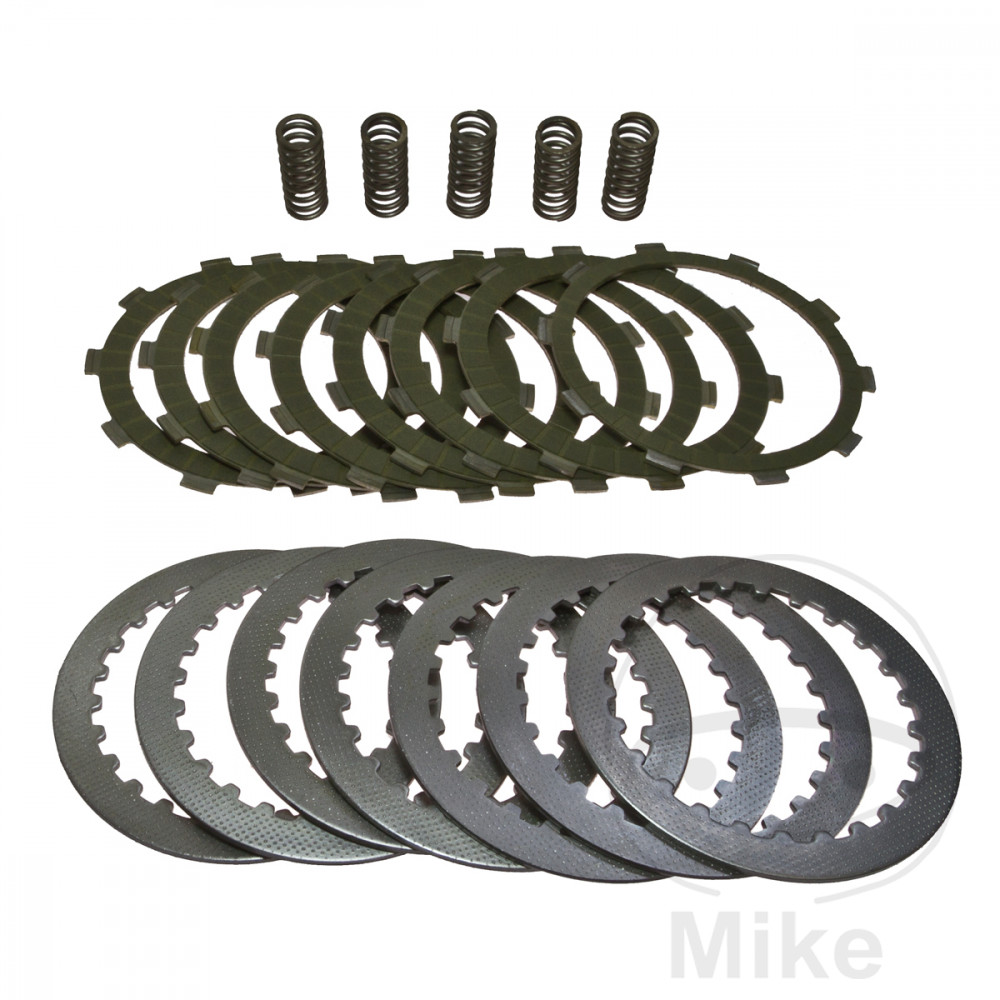 EBC Aramid Clutch Kit - Friction Plates + Springs + Steel Plates HONDA CB 600 F HORNET 07-15, CB 600 FA HORNET ABS 07-15, CBF 600 S 08-10, CBF 600 N 08-10, CBF 600 SA ABS 08-13, CBF 600 NA ABS 08-13, CBR 600 RR 03-16...