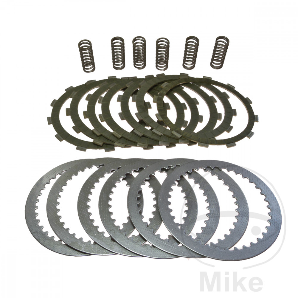 Levně EBC spojka Aramid EBC Lamely+Pružiny+Plechové lamely SUZUKI DL 650 V-STROM 04-11, DL 650 U3 V-STROM 04-08, DL 650 A V-STROM ABS 07-20, DL 650 AU3