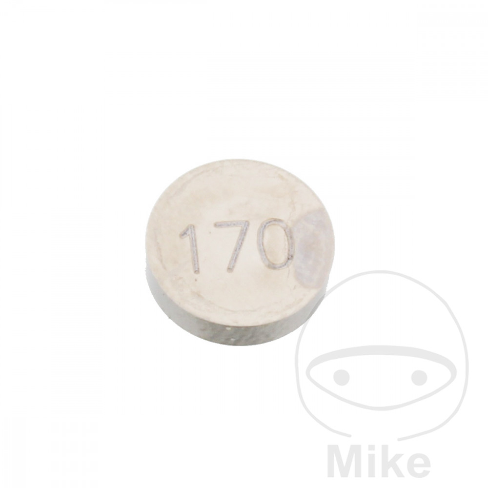 JMP valve shim 7.5 mm 1.70 PRX 7470303 Tourmax 7473622 CAGIVA RAPTOR 650 01-04, RAPTOR 650 IE 05-08, V-RAPTOR 650 01-05, GAS GAS EC 250 FSE 4T 10-11, GAS EC 250 F RACING 12-16, GAS EC 300 F RACING 12-16, HM-MOTO CRE-F 250 R IE 10-12...
