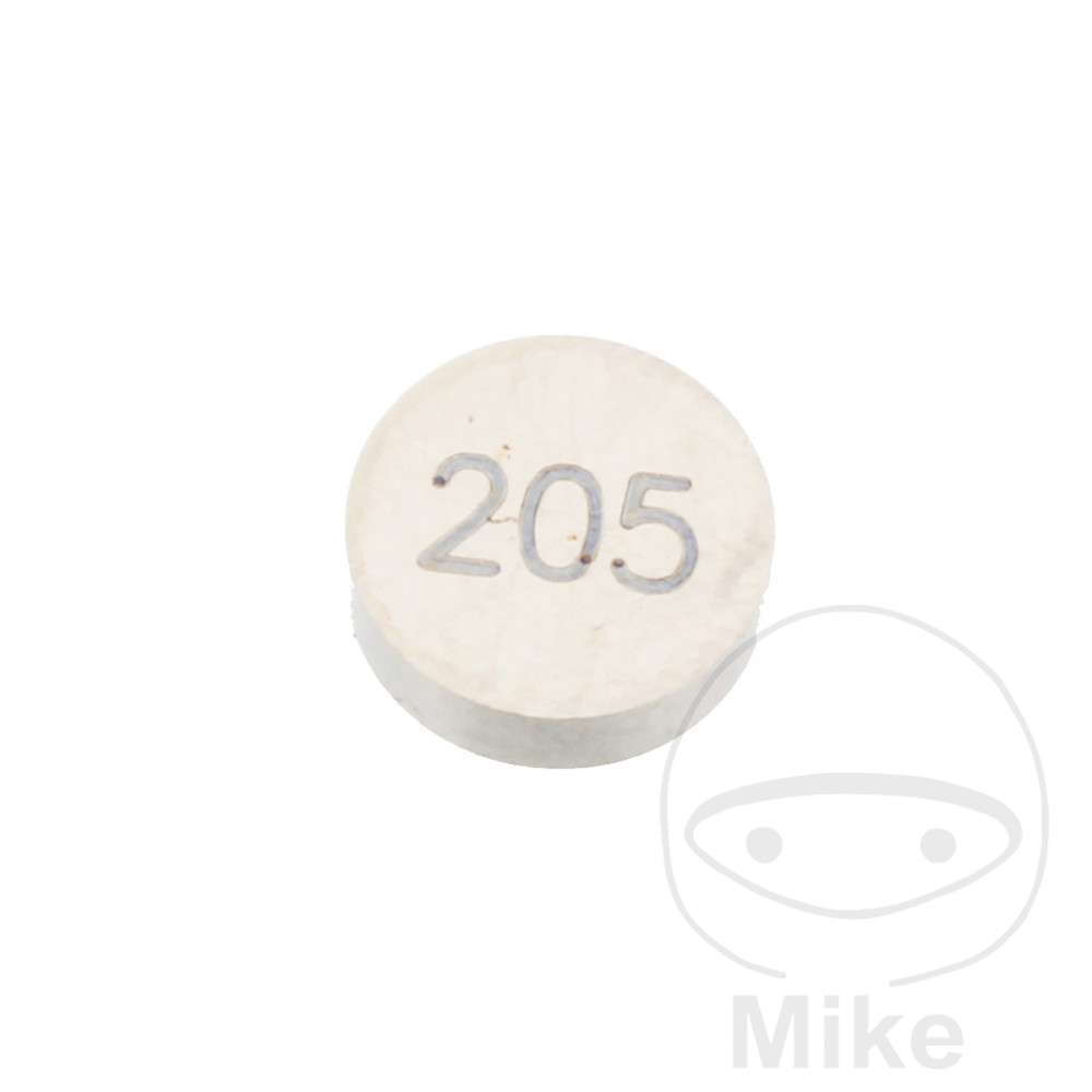 JMP valve shim 7.5 mm 2.05 PRX 7470319 CAGIVA RAPTOR 650 01-04, RAPTOR 650 IE 05-08, V-RAPTOR 650 01-05, GAS GAS EC 250 FSE 4T 10-11, GAS EC 250 F RACING 12-16, GAS EC 300 F RACING 12-16, HM-MOTO CRE-F 250 R IE 10-12...
