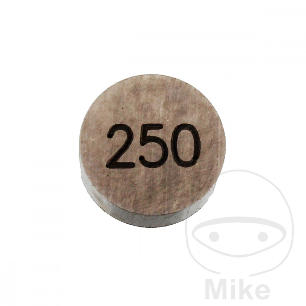 JMP valve shim 7.5 mm 2.50 PRX 7470338 CAGIVA RAPTOR 650 01-04, RAPTOR 650 IE 05-08, V-RAPTOR 650 01-05, GAS GAS EC 250 FSE 4T 10-11, GAS EC 250 F RACING 12-16, GAS EC 300 F RACING 12-16, HM-MOTO CRE-F 250 R IE 10-12...